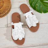 Flower Sandal Flats - AfterAmour