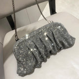 Rhinestone Curtain Handbag