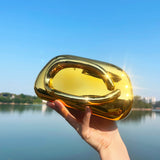 Solid Gold Designed Bag