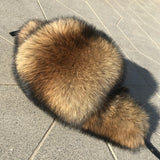 Full Oversized Fox Fur Trapper Hat - AfterAmour