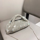 Crystal Rhinestone Triangle Handbag