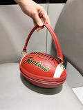 Gridiron Glam Football Handbag - AfterAmour