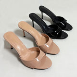 Round Toe Thin Heels - AfterAmour