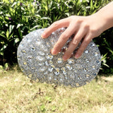 Vibrant Crystal Clutch Bag - AfterAmour