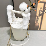Poodle Dog Bucket Bag - AfterAmour