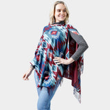 Western Doublesided Shawl/Poncho