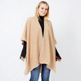 Teddy Fur Soft Cape/Ruana Poncho