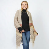 Check Oblong Scarf/Shawl