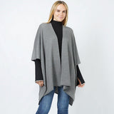 Rulex Knit Ruana Vest Poncho