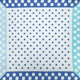 Classic Polka Dot Pattern Print Square Bandana Scarf