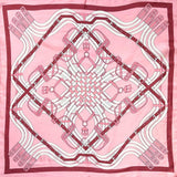 Maze Equestrian Harness Print Square Bandana Scarf