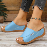 Half-Covered Slip-on Sandals - AfterAmour