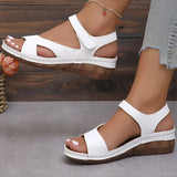 Low Wedge Sandals - AfterAmour