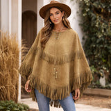 Western Fringe Poncho