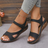 Low Wedge Sandals - AfterAmour