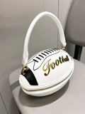 Gridiron Glam Football Handbag - AfterAmour