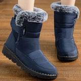 Heeled Winter Snow Boots - AfterAmour