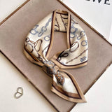 Elegant Pattern Print Decorative Neck Scarf