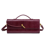 Viper Elegance Embossed Clutch Bag - AfterAmour