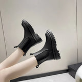 Ironstride Lug Sole Chelsea Boots - AfterAmour