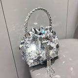 Sequin Messenger Handbag - AfterAmour