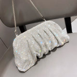 Rhinestone Curtain Handbag