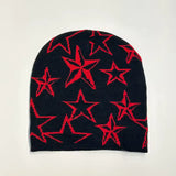 five-pointed star y2k beanie - AfterAmour