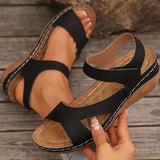 Slingback Wedge Sandals - AfterAmour