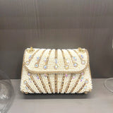 Rhinestone Crystal Clutch Bag - AfterAmour