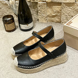 Weave Wege Platform Heels - AfterAmour