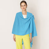 Shoulder Strap Solid Ruana Poncho