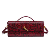 Viper Elegance Embossed Clutch Bag - AfterAmour