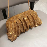Rhinestone Curtain Handbag