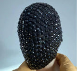 Spiked Crystal Mask Hood Helmet - AfterAmour