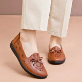 Leather Loafer Flats