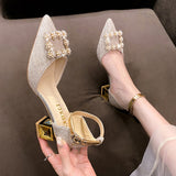 Bling Crystal High Heels Pumps - AfterAmour