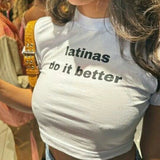 latinas do it better Graphic Tee - AfterAmour