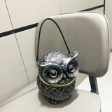 Owl-Shaped Handbag