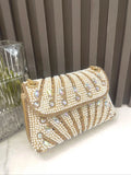 Rhinestone Crystal Clutch Bag - AfterAmour