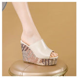 Weaved Wedge Heels - AfterAmour