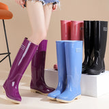 Bold Knee-High Rain Boots - AfterAmour