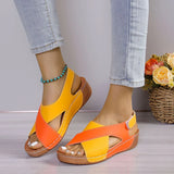 Cross-Band Summer Sandals - AfterAmour