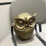 Owl-Shaped Handbag