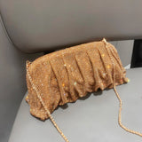 Rhinestone Curtain Handbag
