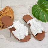 Flower Sandal Flats - AfterAmour
