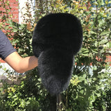 Full Oversized Fox Fur Trapper Hat - AfterAmour