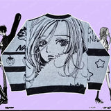 Anime Girl Long Sleeve Pullover - AfterAmour