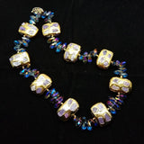 Charoite Chiped Choker - AfterAmour