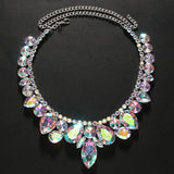 Rhinestone Crystal Bling Choker - AfterAmour