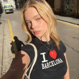 I Love Barcelona Graphic Tee